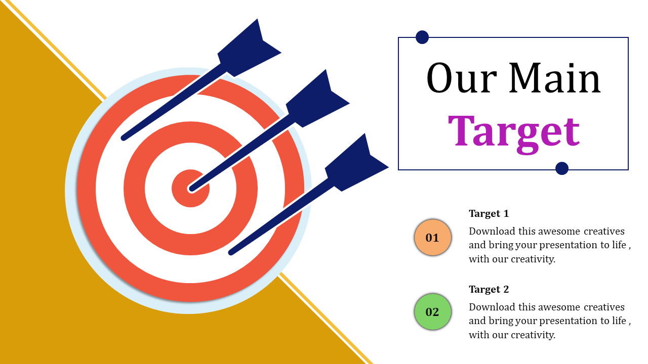 Target PowerPoint PPT Template Presentation